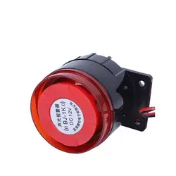 BJ-1K 12 24V 220V Buzzer with light without light high decibel sound and light alarm alarm explosion anti-theft horn electronic