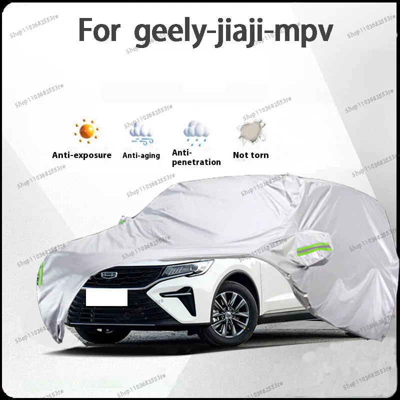 

For Geely Jiaji Fit Car Cover - Waterproof, Dustproof, Sunshade (UV), Snowproof | Silve Full Cover with All-Day Protection