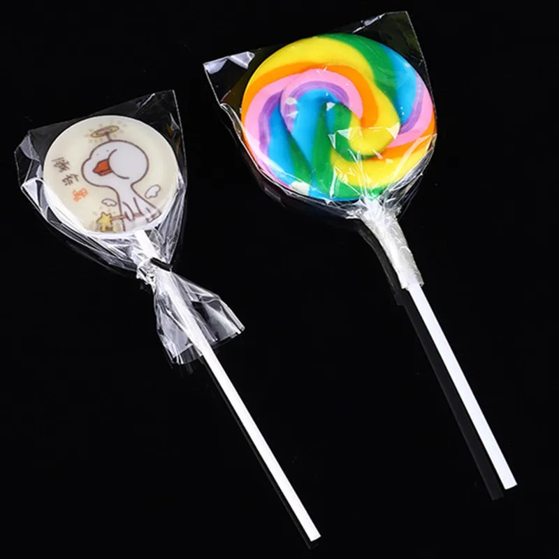 Transparent flat-top candy bag Opp plastic cellophane bag Lolly packaging cookies packaging wedding party small gift bag