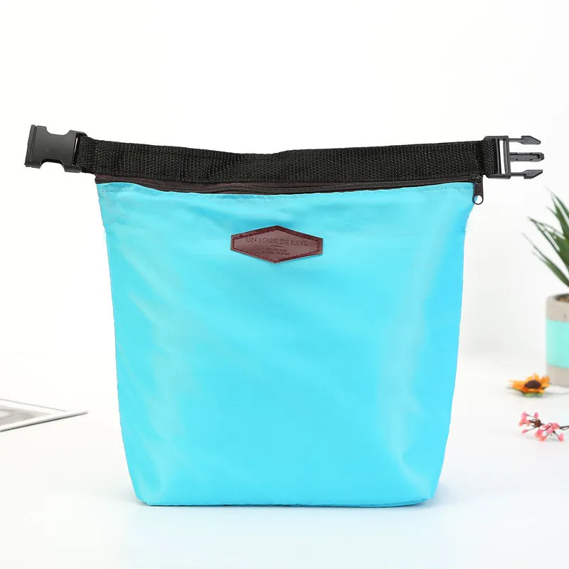 Thermal Insulated Lunch Bag Portable Oxford Cloth Cooler Lunchbox Storage Bag Carry Picinic Food Tote Insulation Package