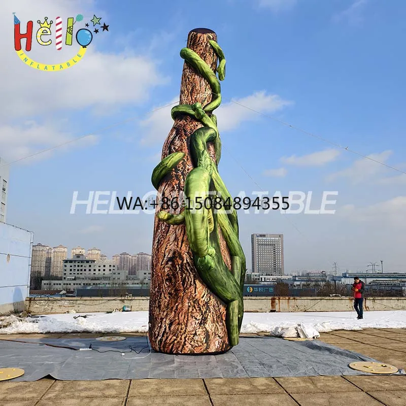 Customized Large-scale Inflatable Stage Decoration Vine for the Event
