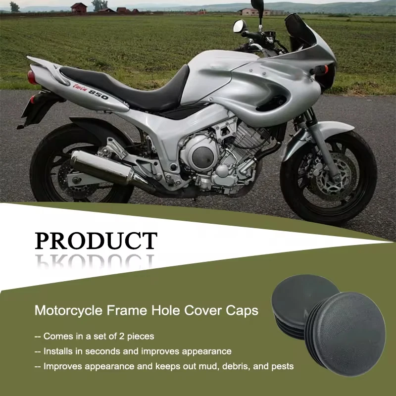 For YAMAHA TDM850 TDM 850 2002-2018 2015 2016 2017 Motorcycle Accessories Frame Hole Cover Caps Plug Decorative Frame Cap Set