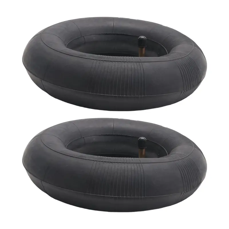 Reliable-Pack Of 2 Inner Tubes With TR87 Valve For Wheelbarrow, Sack Truck, Handcart 3.00-4, 10X3, 260X85 Black Easy Install Eas