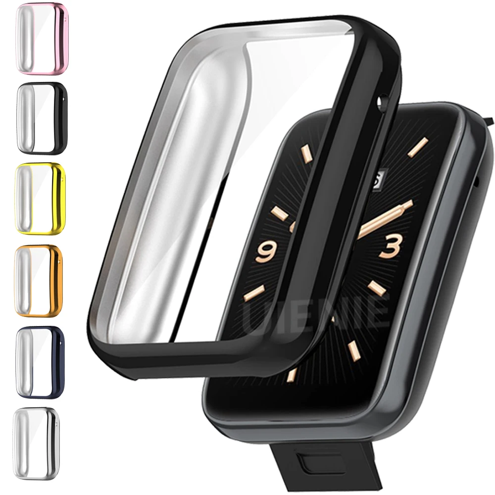 Soft TPU Case Cover for Xiaomi Mi Band 7 Pro Smart Watch Protector Shell Miband 7 Pro All Inclusive Silicone Protection Frame