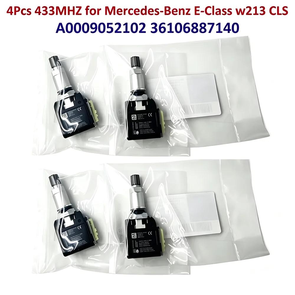 Fit For Mercedes-Benz E-Class W213 CLS Car Tire Pressure Sensor TPMS Sensor 433MHZ 0009052102 A0009052102 36106887140 6887140