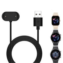 USB Charging Cable For Amazfit GTR 3 4 pro GTR3 GTS3 Magnetic Dock Charger For GTR2 GTR2e Bip U T-rex 2 pro GTR 3 GTS 3