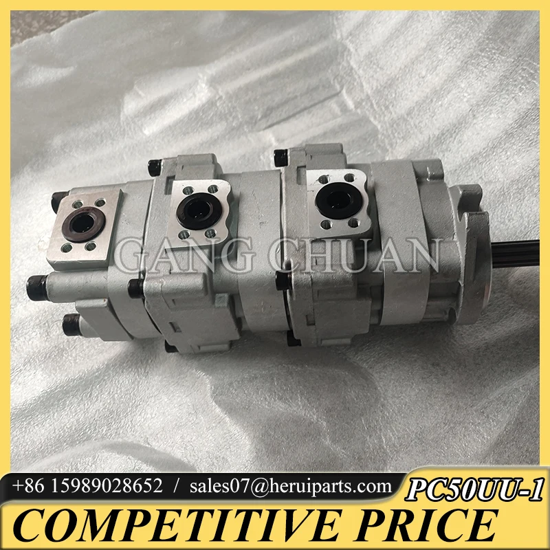 For Komatsu PC50UU-1 Excavator 20T-60-00400 Hydraulic Pilot Gear Pump 20T6000400 Excavator Hydraulic Pump