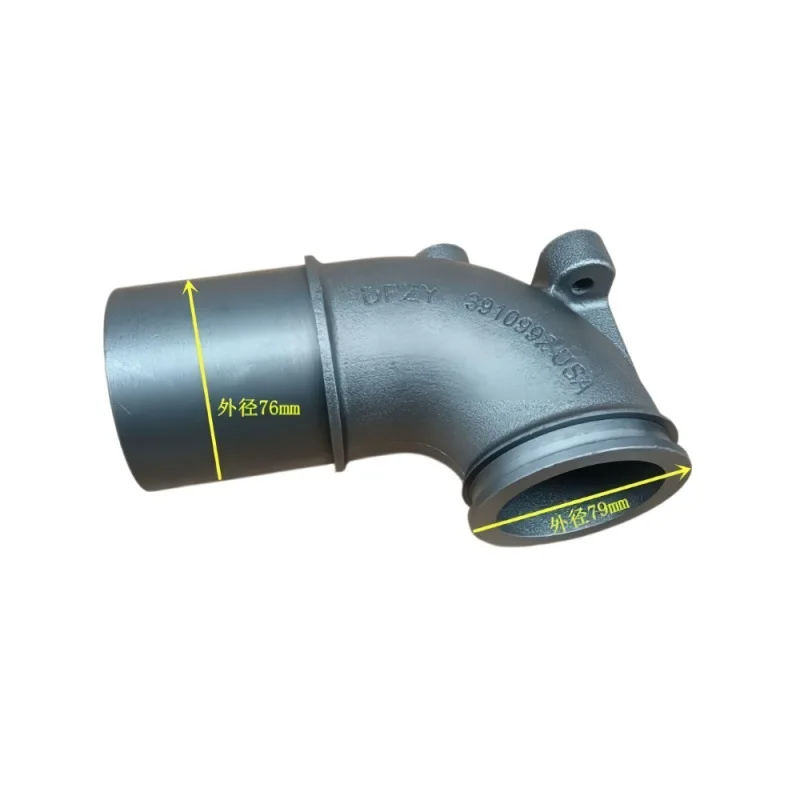 3910992 Supercharger connection elbow for diesel engine parts