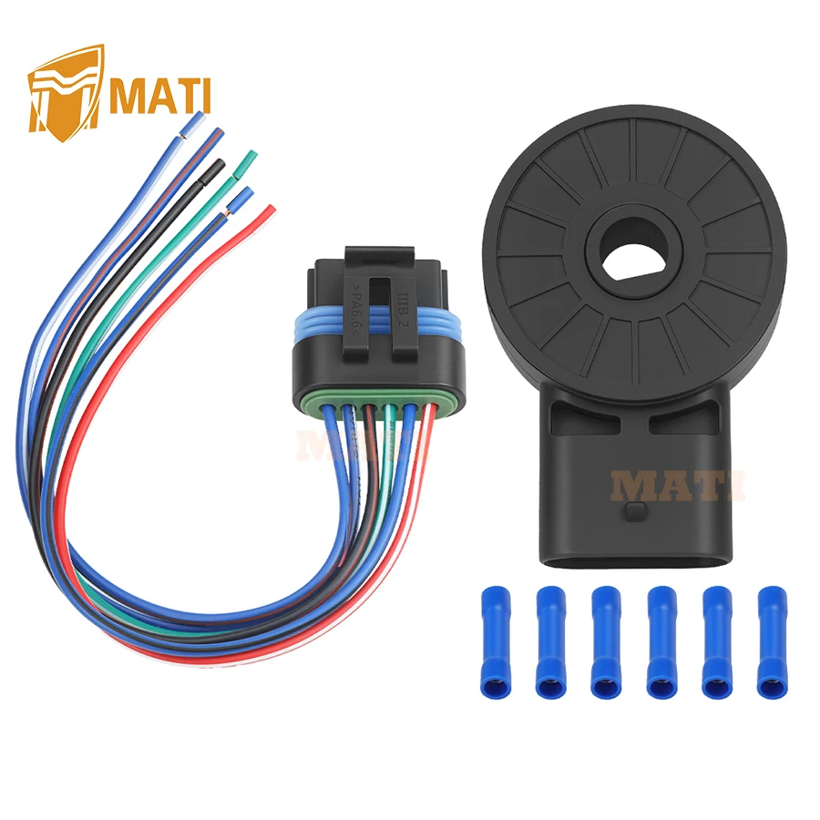 Gear Position Sensor & Pigtail Harness for Polaris Sportsman Scrambler Ranger 330 400 450 500 550 570 600 700 3236115 3233835
