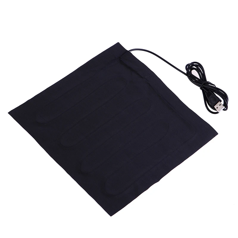 22x22cm 5V USB Pet Warmer Heating Pad Electric Heater Pad Winter Warm Carpet Carbon Fiber Heating Pad Hand Warmer