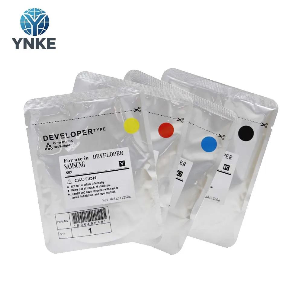 1Set/4PCS X806 Developer For Samsung MultiXpress X7400GX X7400LX X7500LX X7500GX X7600LX X7600GX High Quality Carrier Powder