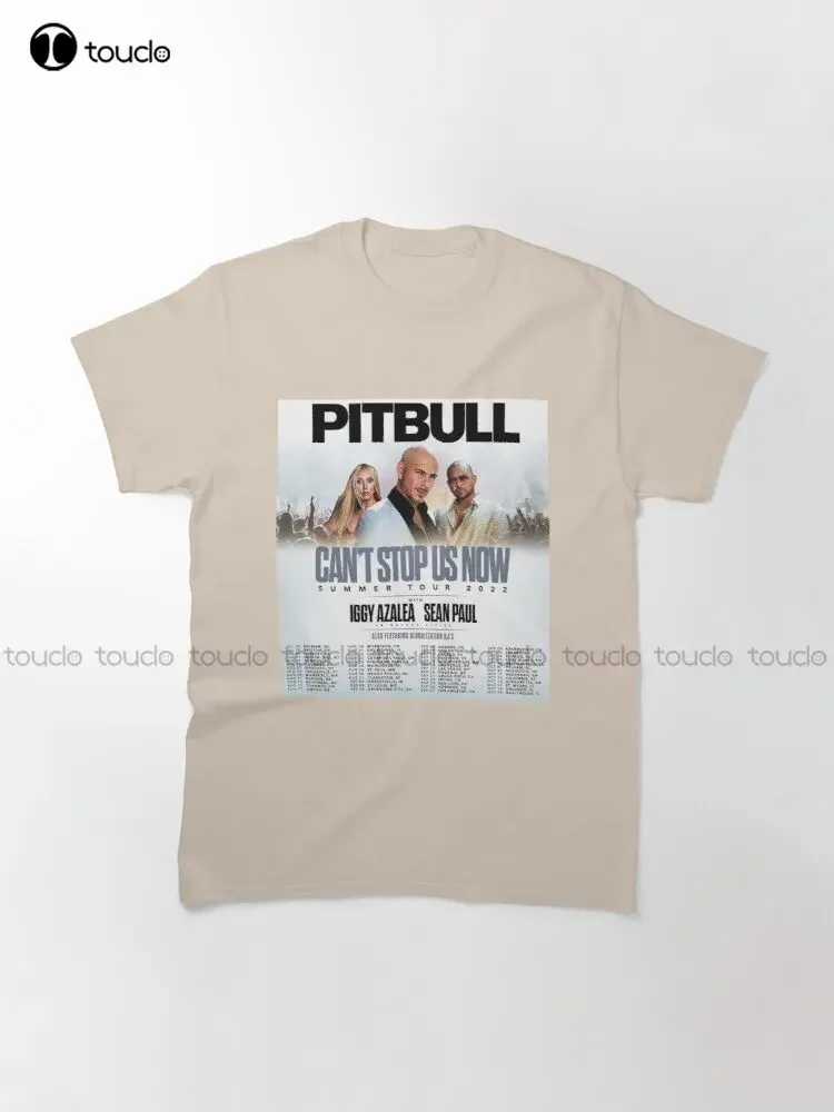 American Pitbull Rapper Mr Worldwide Singer 1981 Pop Rap Latin Hip Hop Summer Tour 2022 With Dates Classic T-Shirt Xs-5Xl Unisex