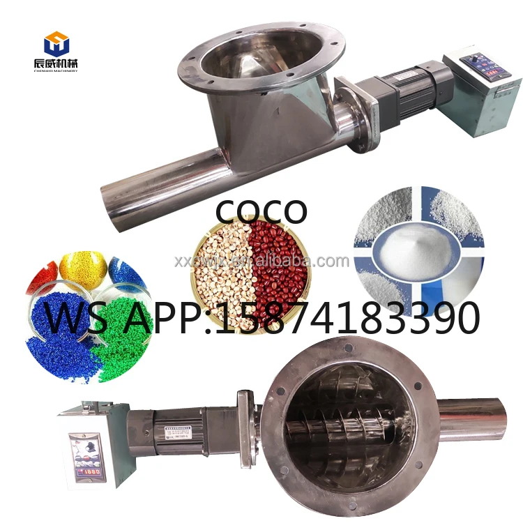 5Kg/H Mini Auger Screw Conveyor Stainless Steel Small Screw Feeder Powder Conveyor Machine for Food Laboratory