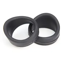 2 Pieces 32-35mm Microscope Eyepiece Rubber Eye Cups Eye Shield Eye Guards