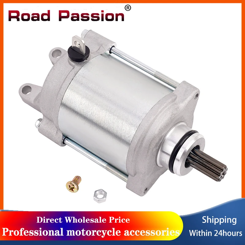 Road Passion Motorcycle Engine Parts Starter Motor Fit For Suzuki GSXR GSX-R 1000 31100-40F00 For 690 SMC R ABS 75040001000