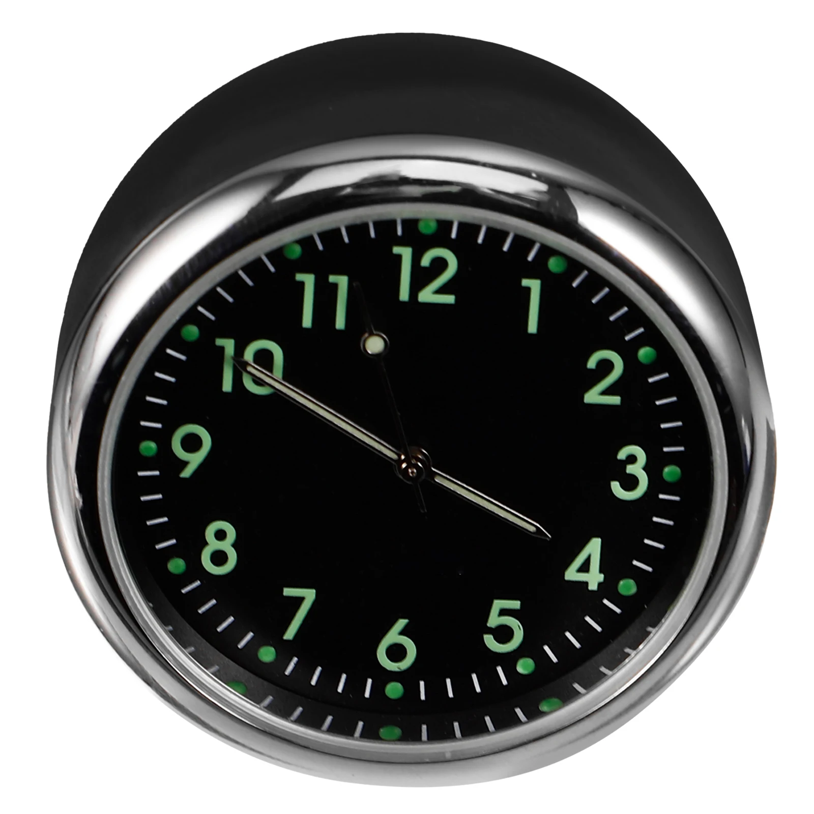 

Luminous Car Clock Automotive Dashboard Quartz Stick On Small Mini Round Clock For Truck Auto Dash Decoration Reliable Time