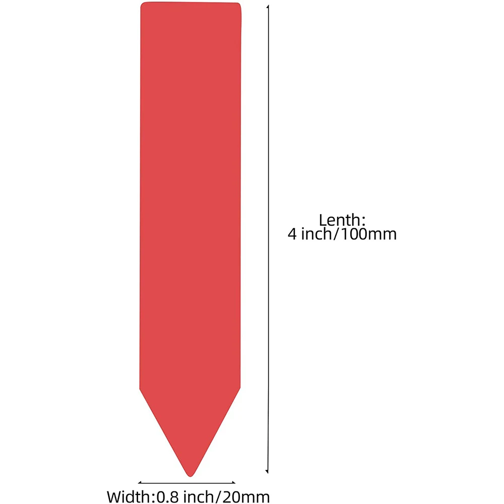 60 sztuk 10CM etykiety na rośliny znak ogrodowy wodoodporne tablice szkółkarskie dla roślin tagi markery plastikowe etykiety dla identyfikatorów