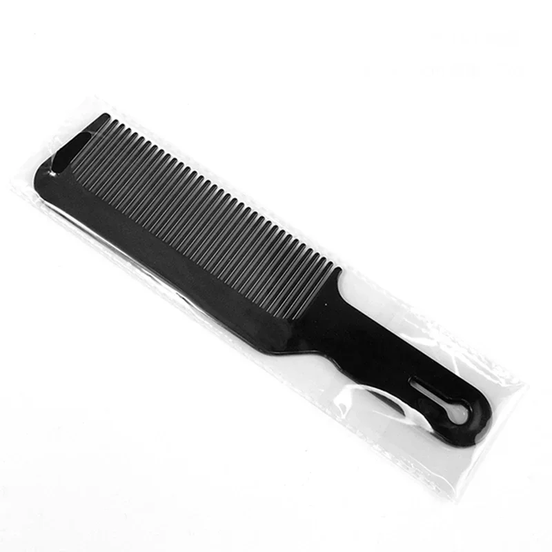 Professionelle Haar Schneiden Kamm Anti-statische Flach Kopf Cutter Kamm Breite Zahn Haarschnitt Pinsel Salon Barber Haar Clipper Zubehör