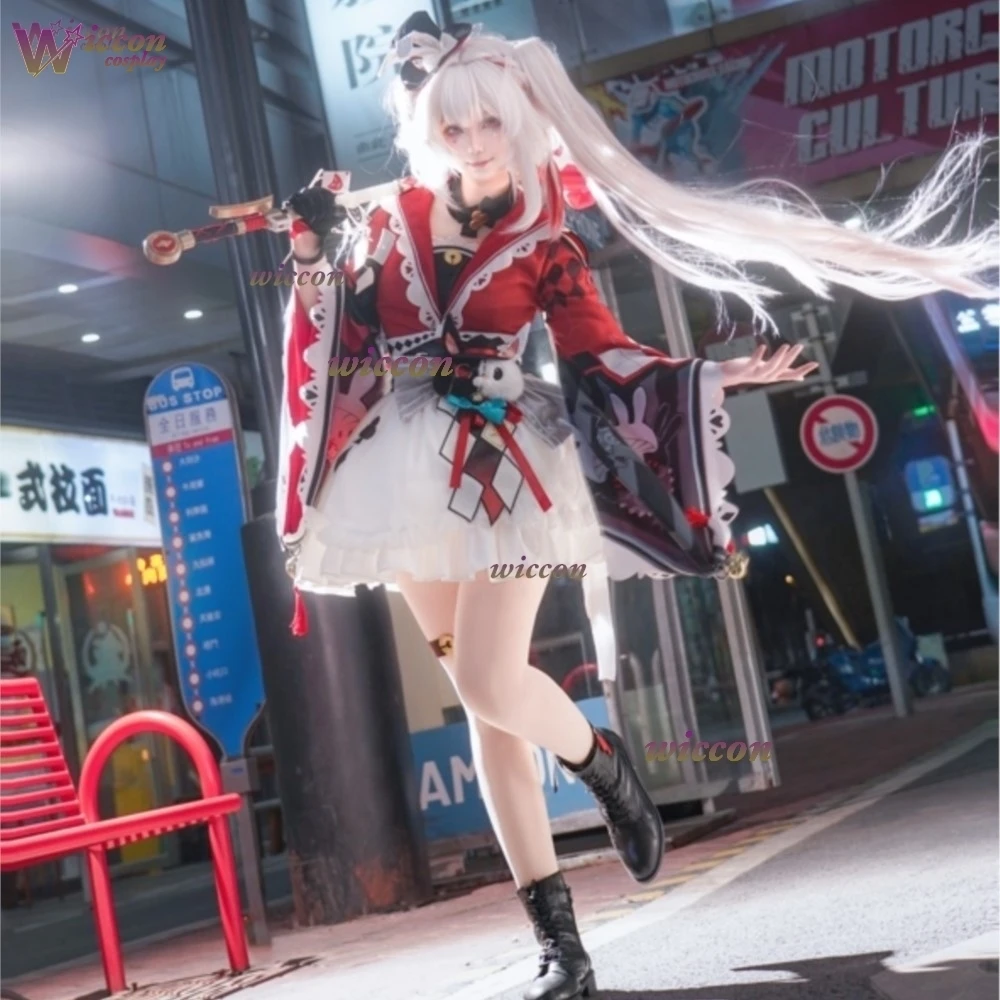 

Honkai Star Rail Sparxie Cosplay Costume Full Set with Shoes, Wig & Prop Hanabi Sparkle Outfit Uniform