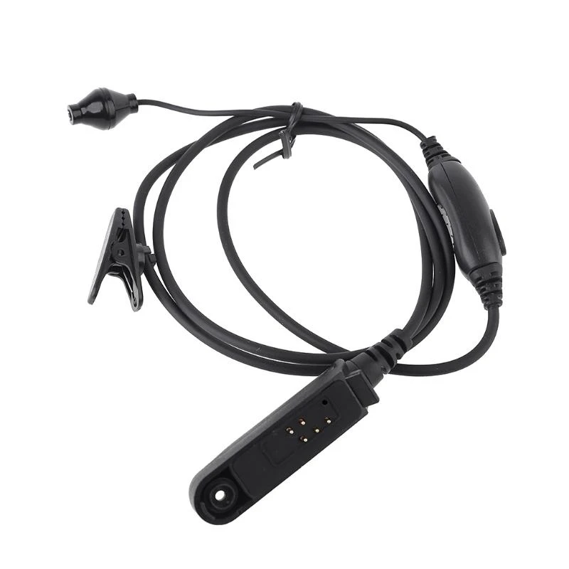Waterproof Air Acoustic Tube Headset for BaoFeng UV-9R 9700 A-58 Walkie Talkie， Lightweight Ptt Switch Earpiece