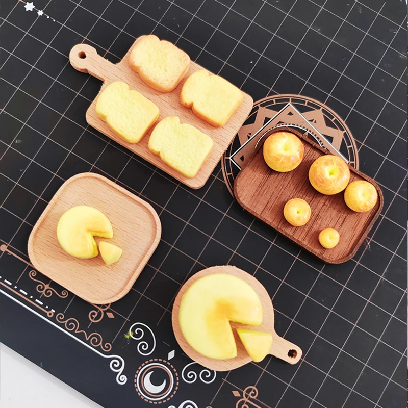 Mini Cute Dessert Cake Bread Slicone Molds Pottery Clay Handicraft DIY tools