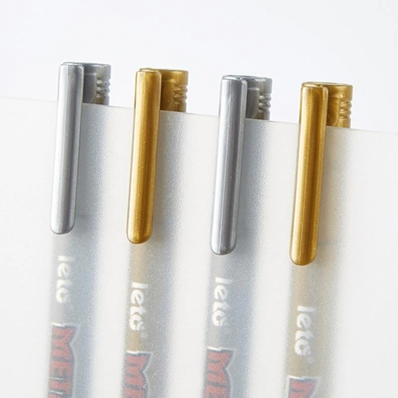 W89C kim loại không thấm nước đánh dấu vĩnh viễn Bút DIY Epoxy Resin Mold Color Vẽ sinh viên cung cấp bút đánh dấu Craft