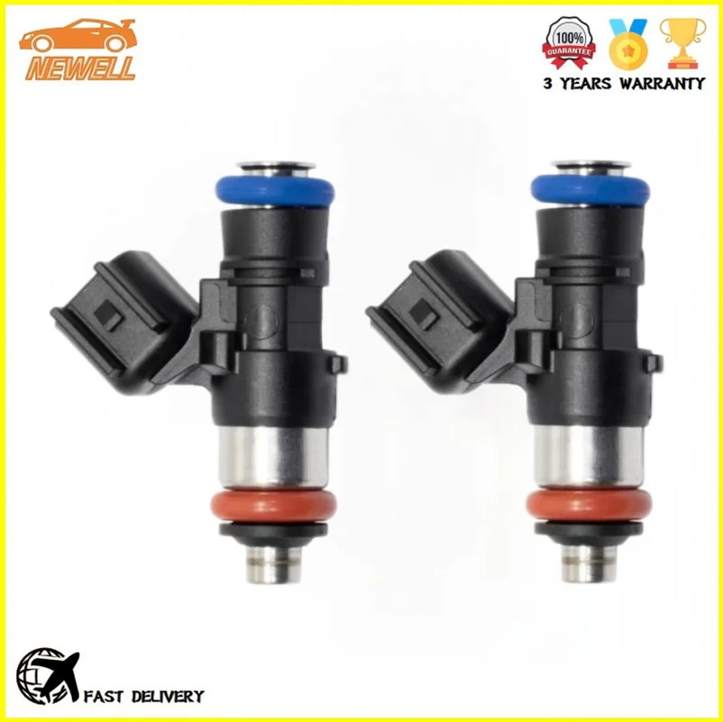 

2pcs 27400040 27400015 Fuel Injector For Harley-Davidson 2017-2024 Touring Milwaukee M8 Screamin' Eagle Engine EV-6 Plug