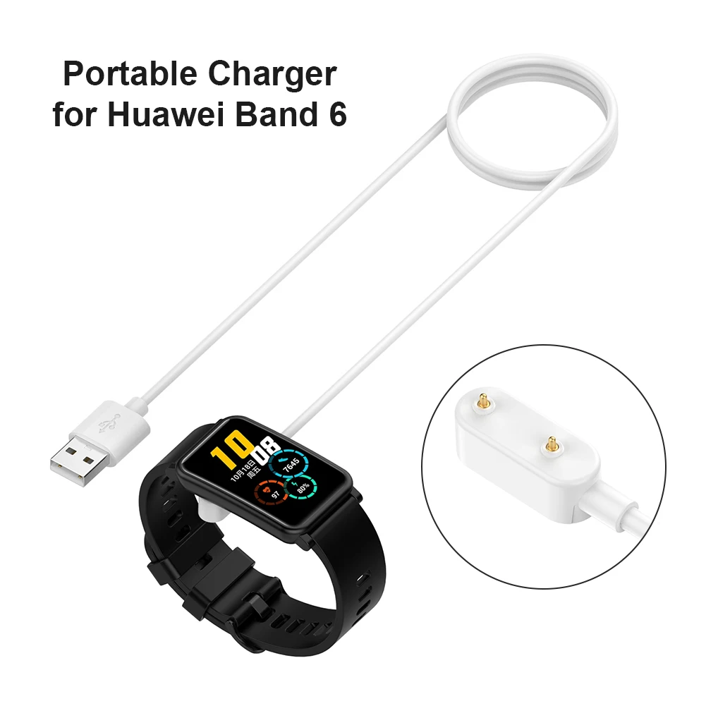 Charging Cable Fast Charging Watch Accessories for Huawei Band 6 Pro/Huawei Watch Fit Honor Band 6 Charger Cord