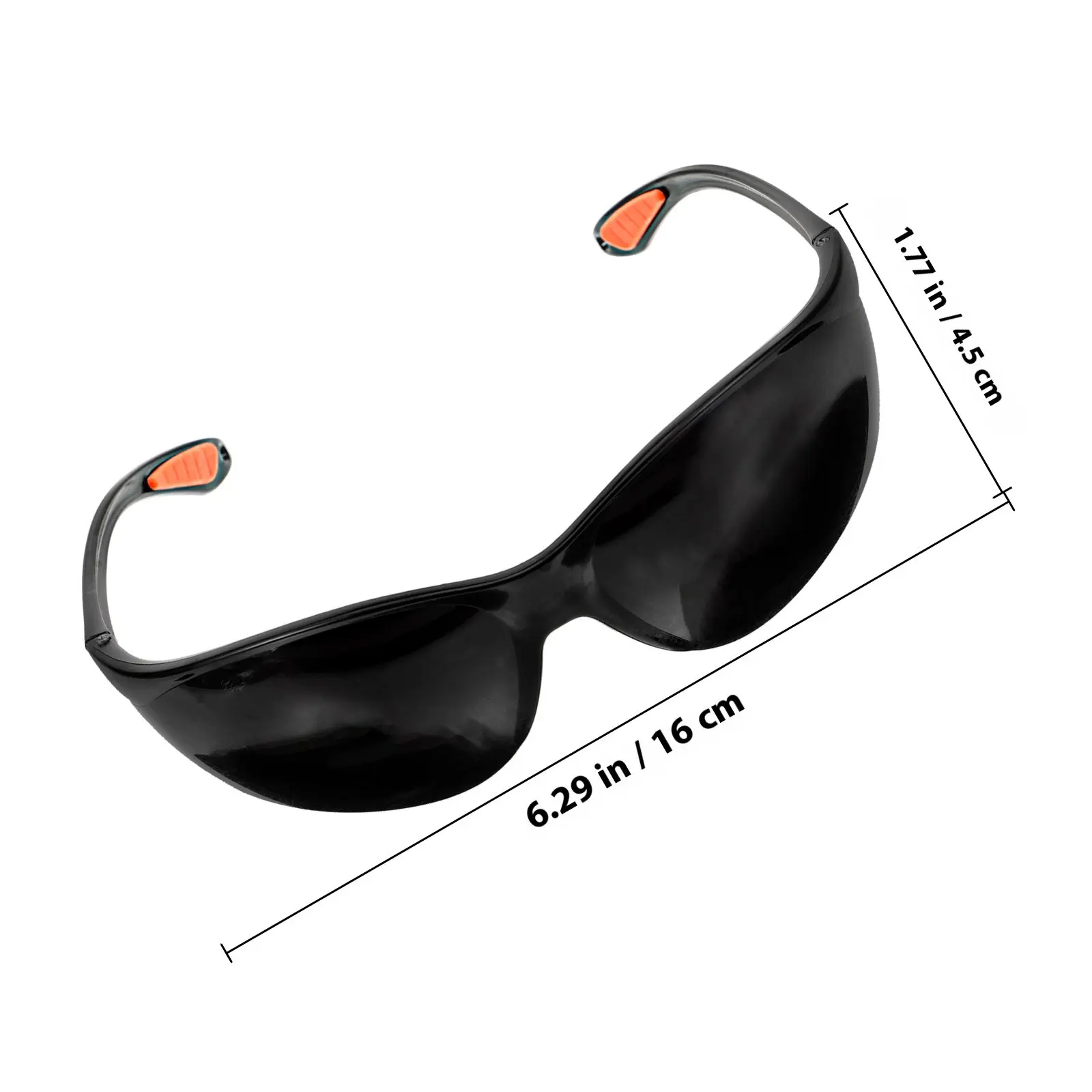 Industrial Welding Goggles Easy Wear Comfortable Lightweight Design for Welding Cutting Grinding Construction Work Eye
