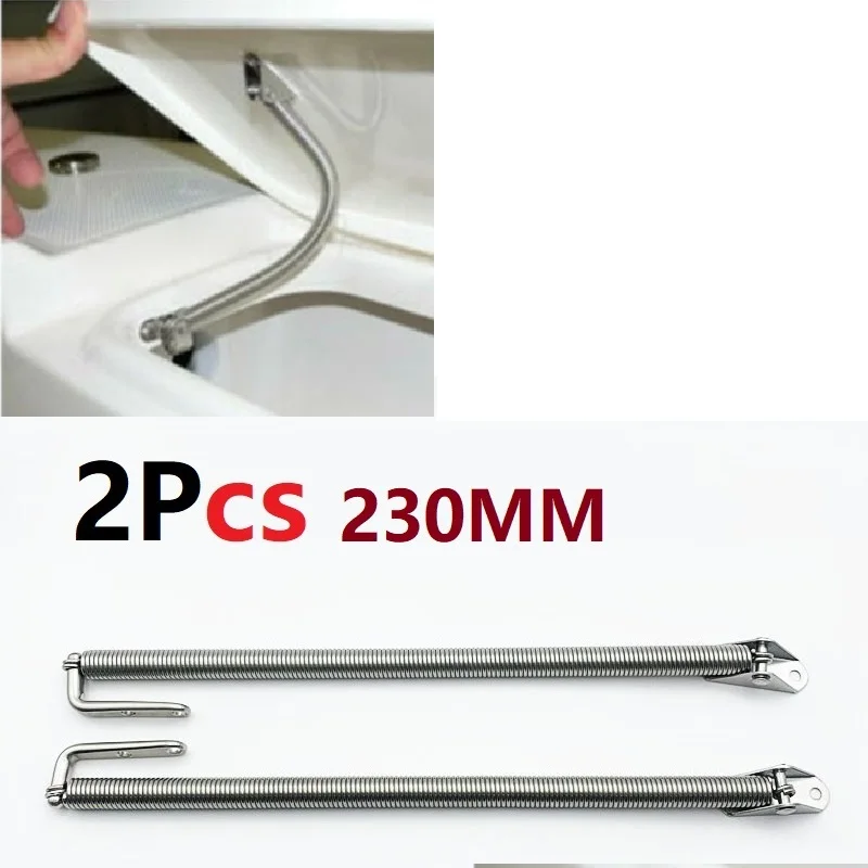 2pcs Boat Accessories Marine Hatch Spring Lid Support Stainless Steel For Boat Yacht Hatches Doors Table Leaves Motor Boxes