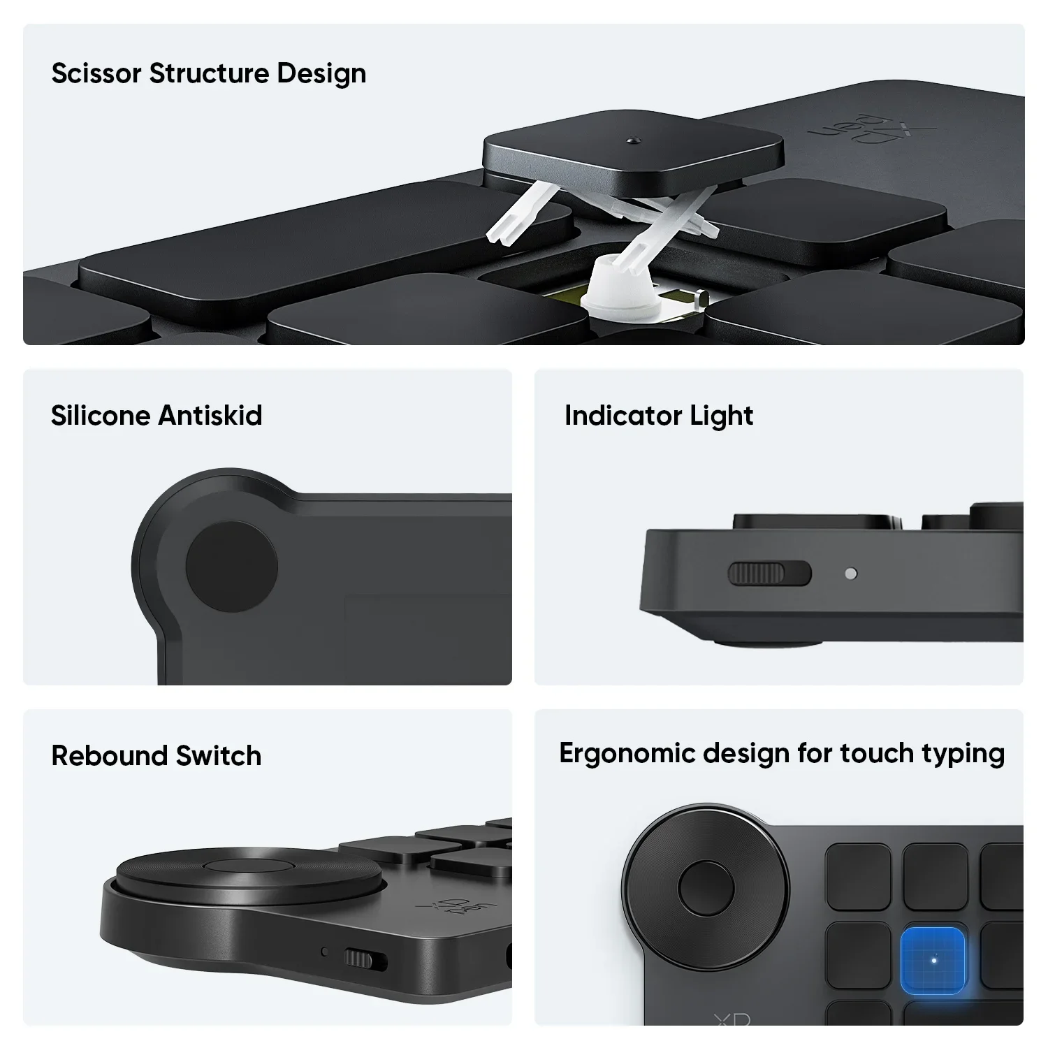 Wireless Shortcut Remote Express Key Bluetooth 5.0 Customizable shortcut keys for Graphic Tablet Pen Display Monitor