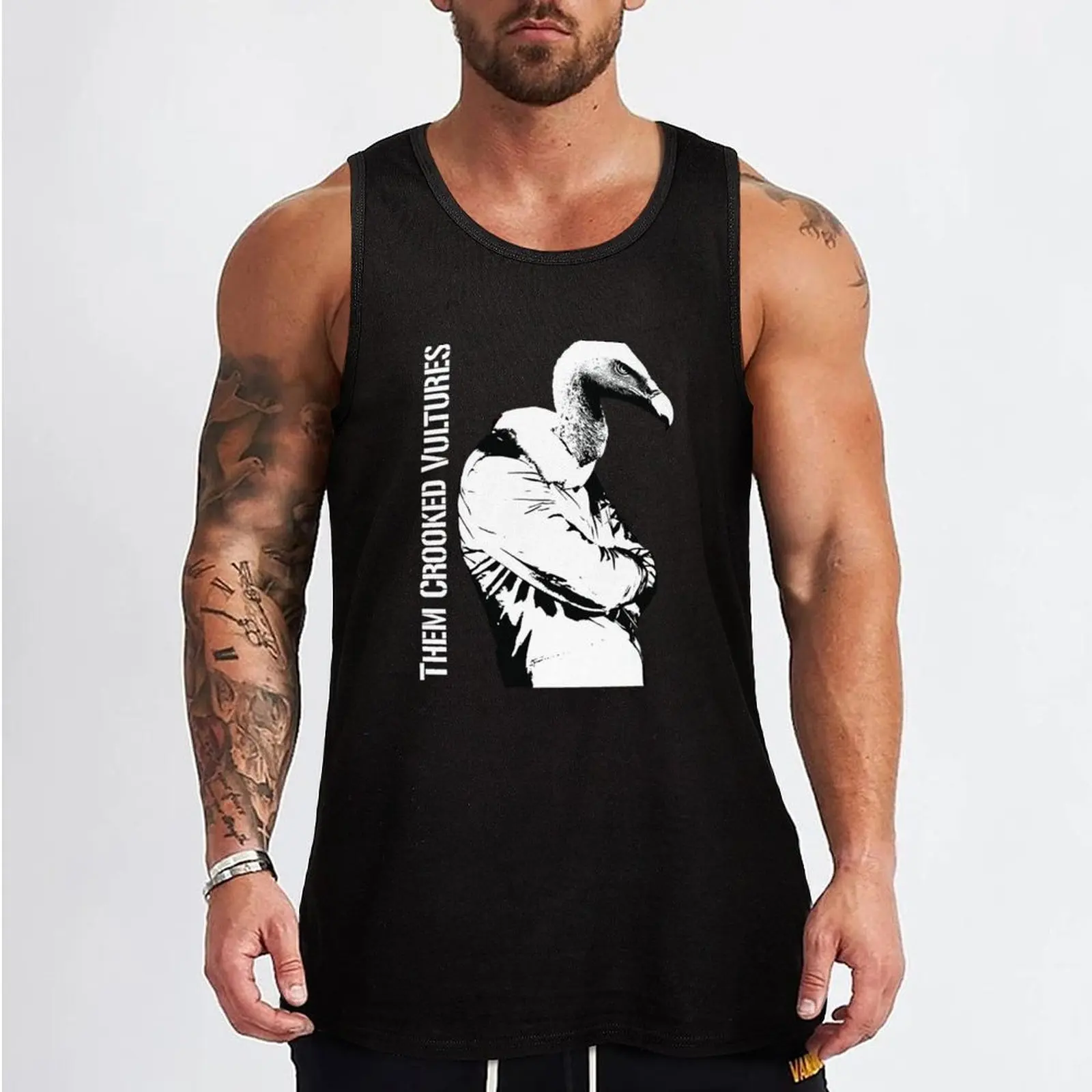Them Crooked Vulture tqueen of the stone age , queens of the stone age Tank Top Classic Fit Undershirt Everyday Wear