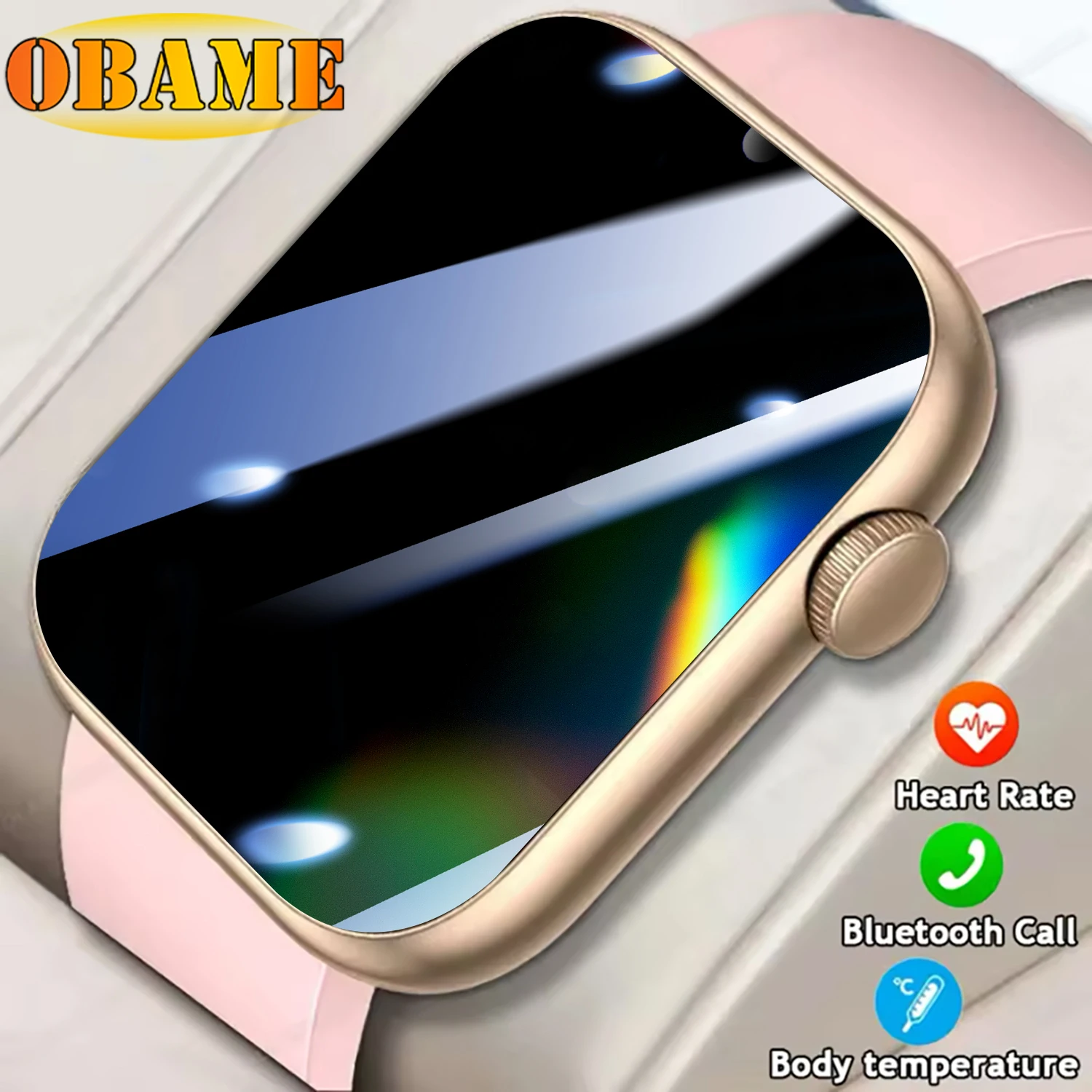 

2025Новые Смарт-часы QX7 для мужчин и женщин, 2,01 дюйма, SmartWatch, Bluetooth-вызов, GPS, AI, голос, пульс, SOS, кислород в крови, спортивные умные часы