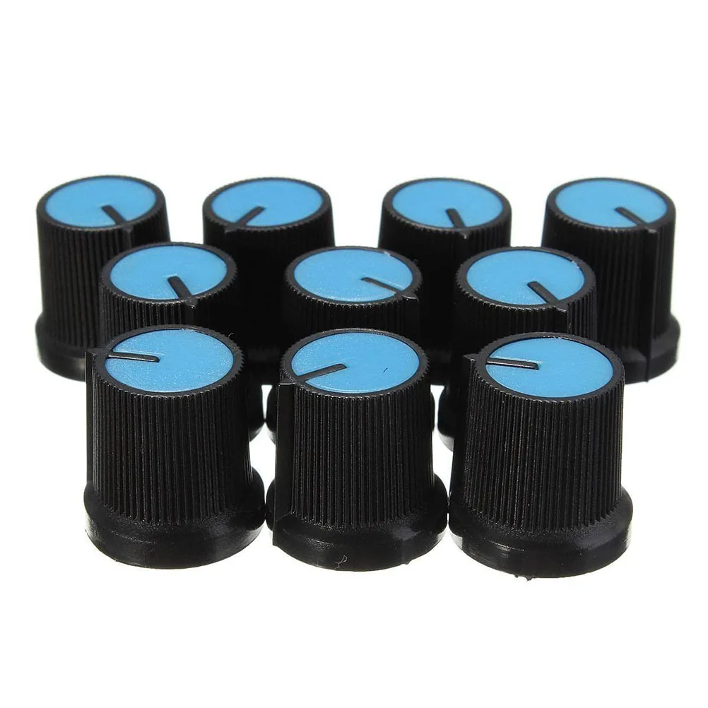 

Potentiometer Knob 6mm Knob Plastic for Rotary Taper Potentiometer Hole Knob 6mm Potentiometer Knob Potentiometer Knob for