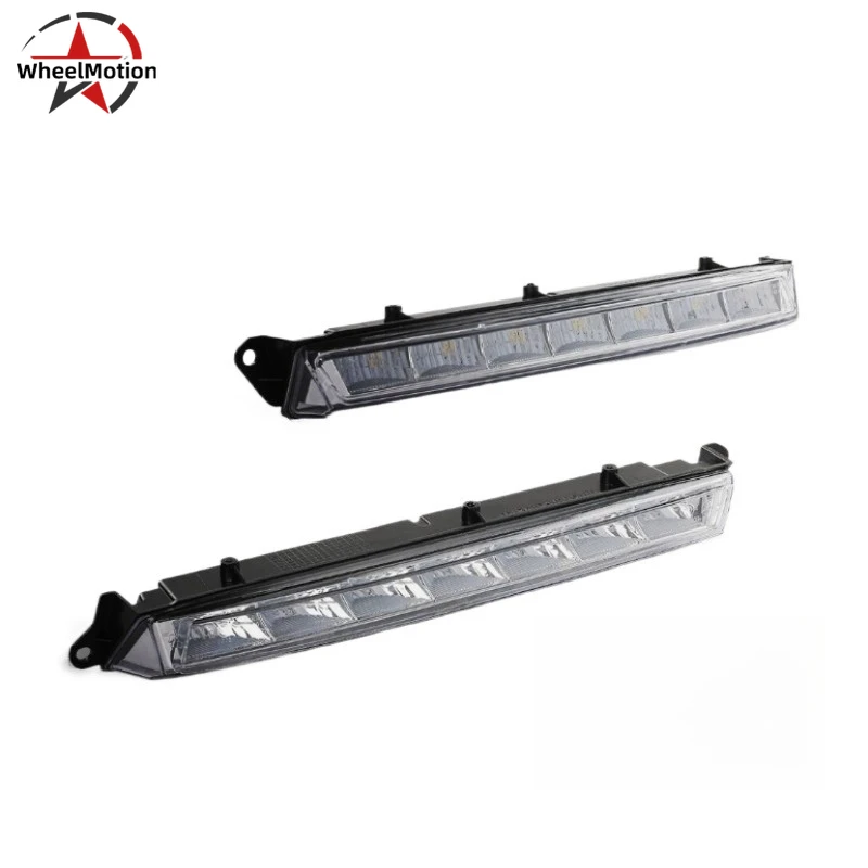 OEM A1649060351 A1649060451 1Pair Bumper Fog Lamp LED Daytime Running Light For Mercedes Benz GL350 GL450 GL500 X164 GL ML X166
