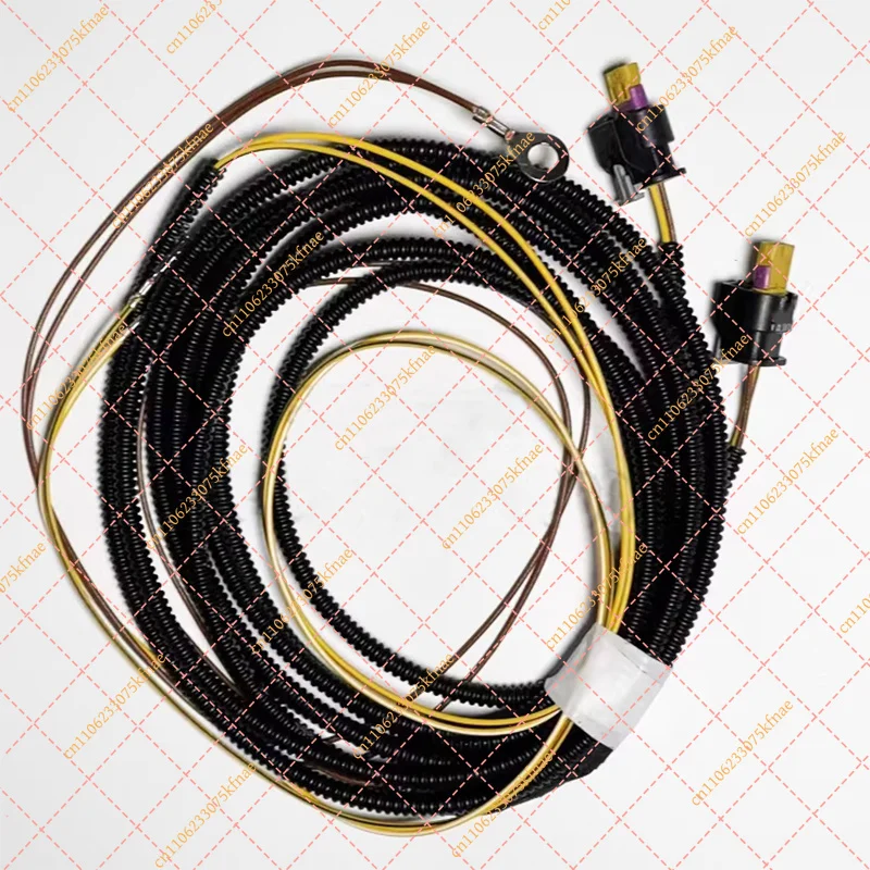 Front Fog Light Cable Wiring Harness for VW Golf 8 MK8 GTI Upgrade - Fog Lamp Lighting Wires