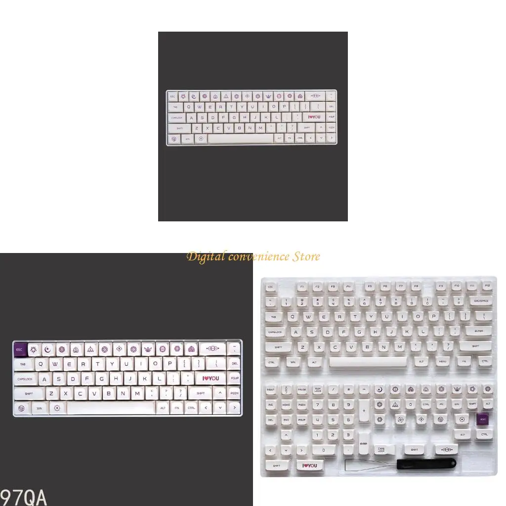 

97QA пользовательские клавиши, подходящие для переключателя Cherry MX для набора клавиш xda profile pbtcaps