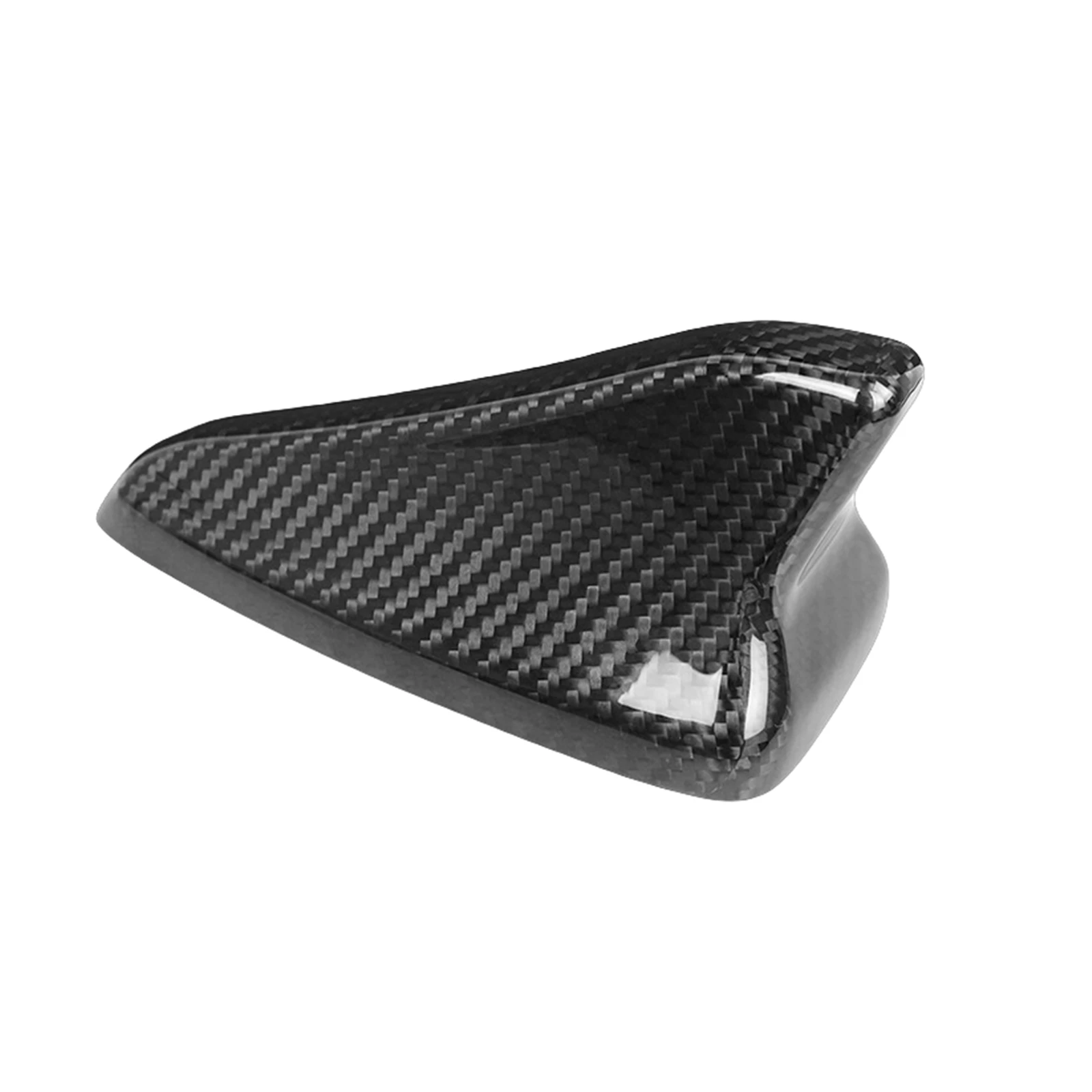 Pop For Kia Stinger 2018-2023 Dry Carbon Fiber Roof Shark Fin Antenna Cap Cover Trim Exterior Aerial Shell Case