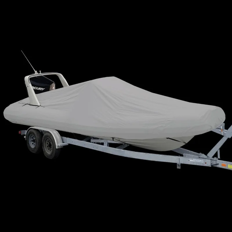 Inflatable boat cover with rear opening, special for yacht accessories