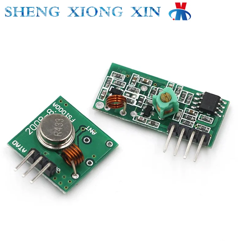 

5pcs/Lot 5 Volt Super Renewable Receiver Module Wireless Module Transmitter 433M 315MHZ