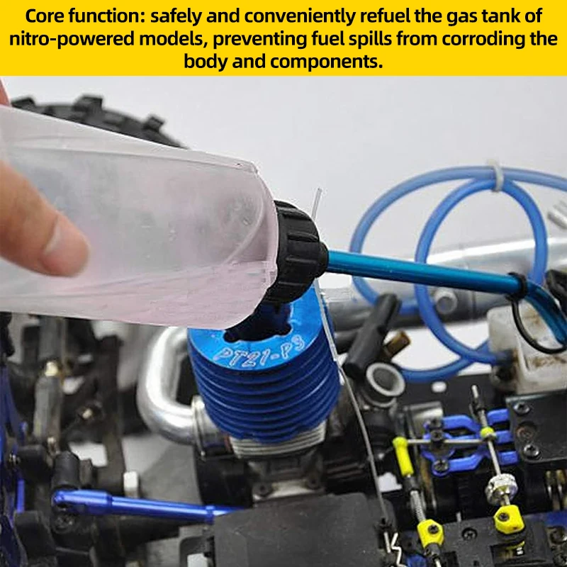 RC HSP Serbatoio Carburante Bottiglia di Olio Può Modello Pentola di Rifornimento 250CC Millilitri 94122/94188 Per RC Auto Moto Camion