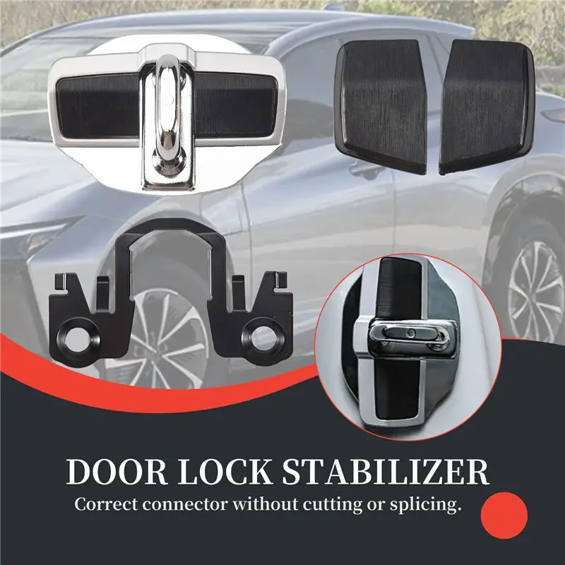 AC76- Door Stabilizer Door Lock Protector Latches Stopper Cover For Lexus All Series ES GX460 LC LS LX NX RX UX