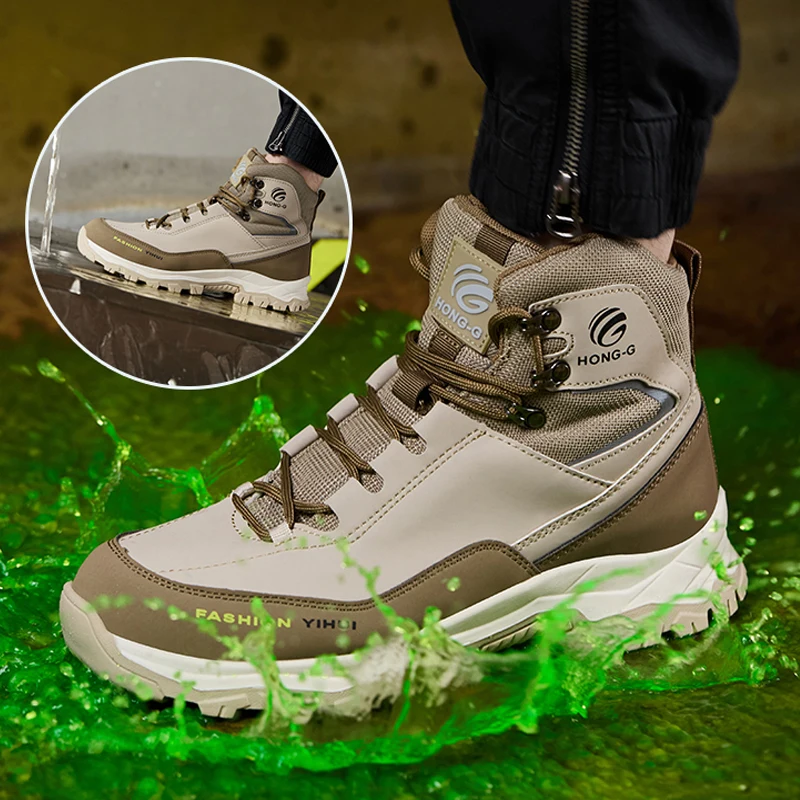 عالية أعلى أحذية رجالية الصلب تو أحذية أحذية العمل أحذية أمان الرجال ثقب واقية الأمن الأحذية أحذية حماية أحذية لحام