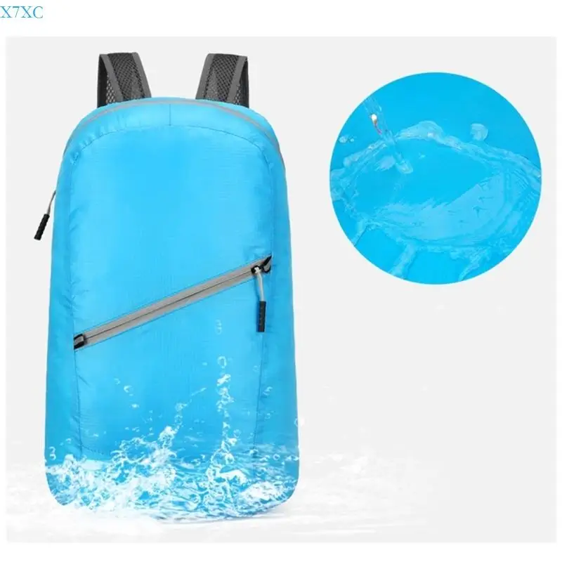 X7XC Packable Daypack Nylon Lightweight Foldable Storage Backpack Ultralight Outdoor