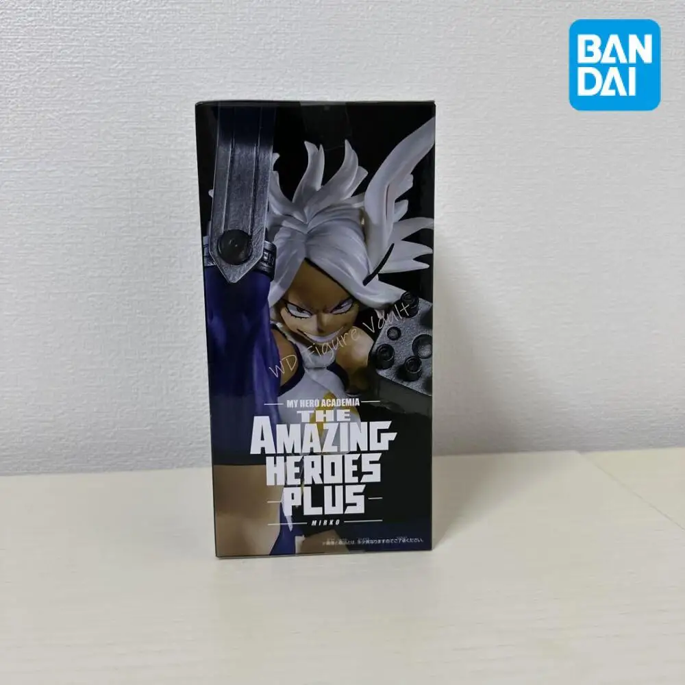 Bandai   My Hero Academia THE AMAZING HEROES-PLUS-MIRKO  16CM PVC Figure Highly Detailed Collectible Model Toy Gift