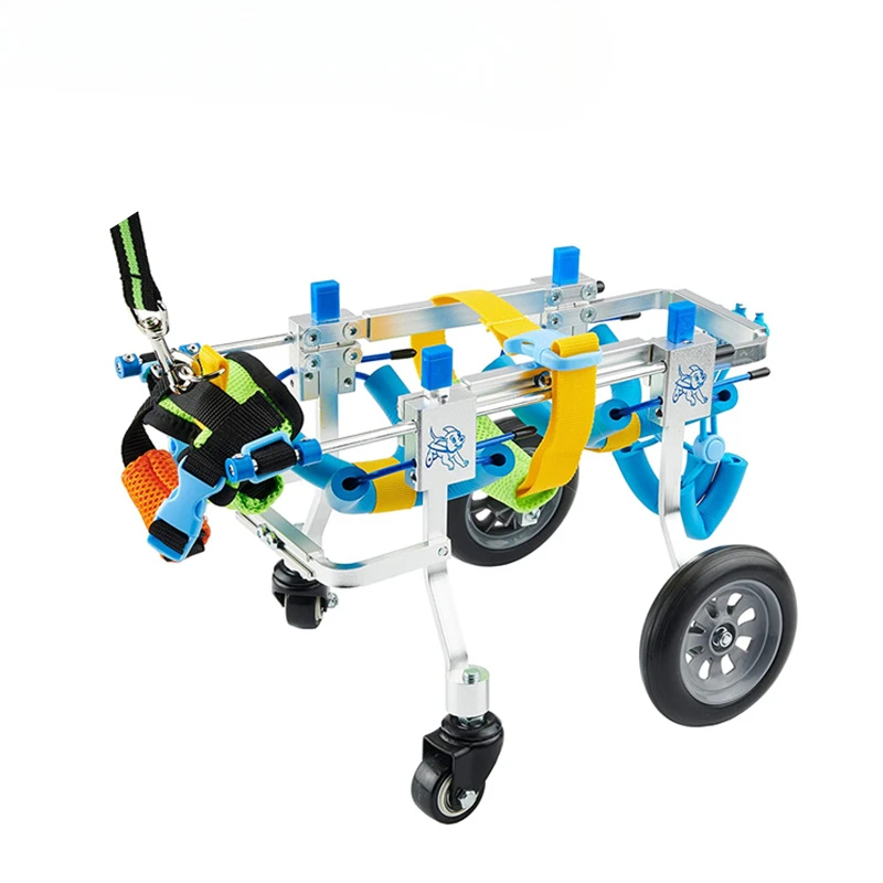 Fauteuil roulant se ajusta a 4 rues para chien, de compagnie animau carro para, adaptador aux chiens de 3 a 8kg