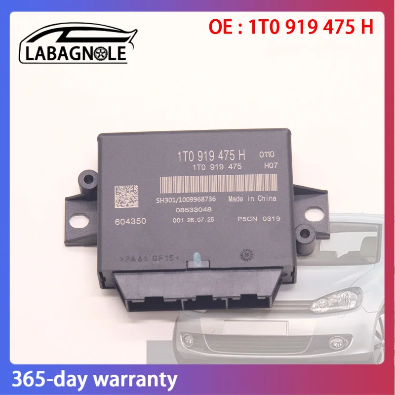 

OE Quality 1T0919475H Parking Aid Control Module For VW Passat CC Jetta Variant Golf 1T0 919 475 H 1T0 919 475H