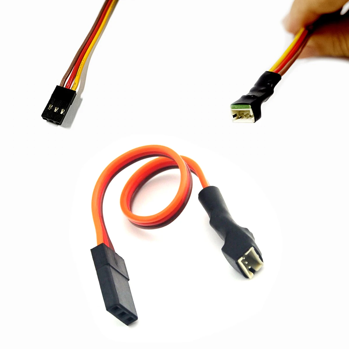 Spektrum Satellite Adapter Cable For Connect TO BeastX MB RC Helicopter RC Parts