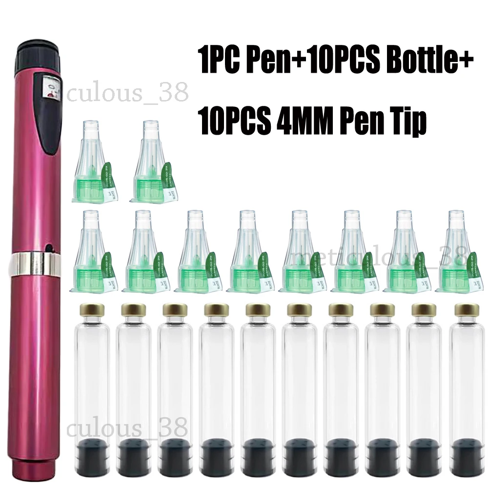 Magic Pen Tattoo Pen Medical Kit Cartridges 3ml Empty Cassette Bottle Sterile Individual Packaging for Lilly Insulin Pen