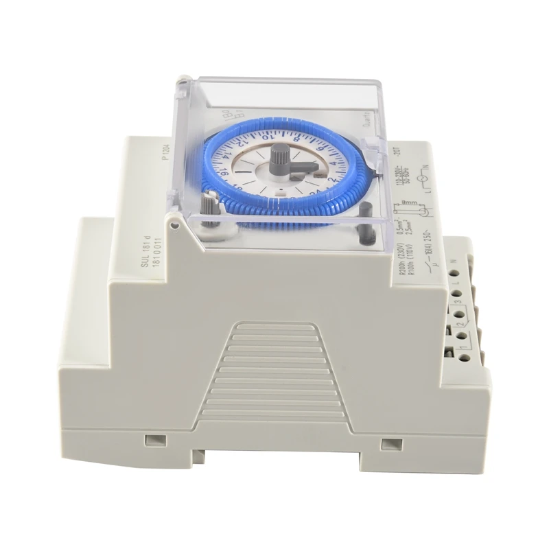 Analog Mechanical Timer Switch 110V-220V 24 Hours Daily Programmable 15Min Setting Time Switch Relay SUL181D Hot